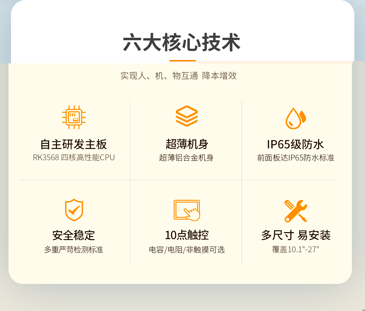 壁挂式ARM架构一体机(图2) 创腾翔-Z系列壁挂桌面式ARM架构一体机-详情_02.jpg